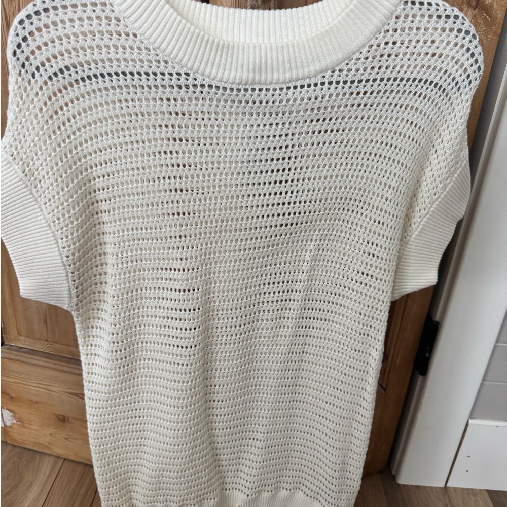 Varley Mesh Knit Sweater